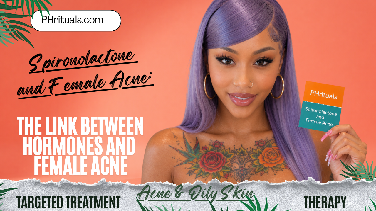 How does spironolactone help female acne