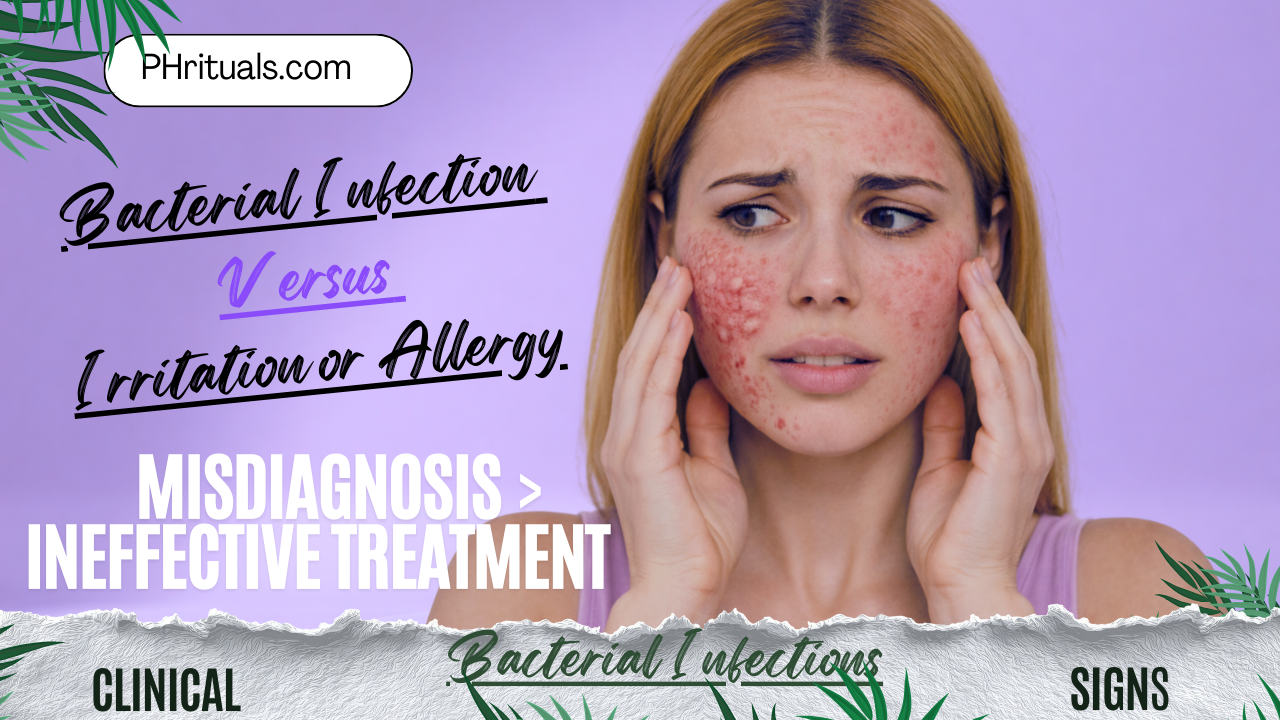 Bacterial Infection Versus Irritation or Allergy