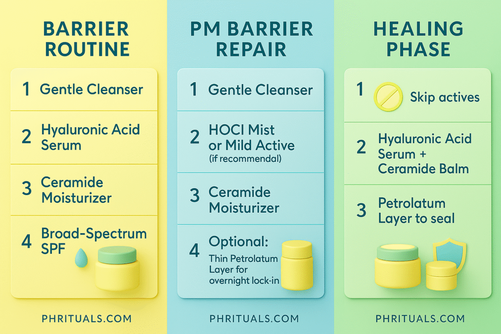 Barrier Repair Routine