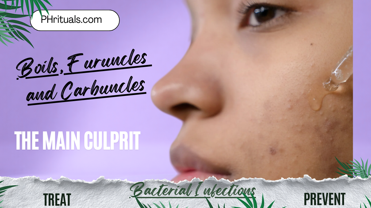 what causes boils, furuncles, and carbuncles